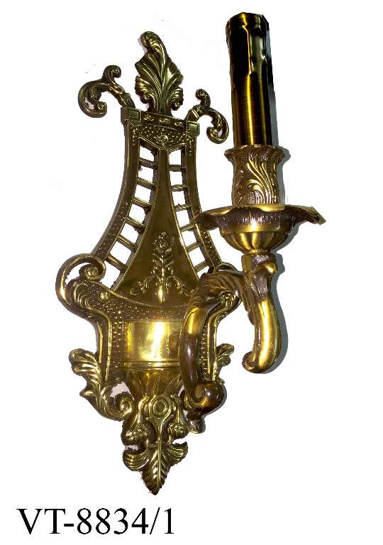 Đèn tường nến đồng xịn 8834-1