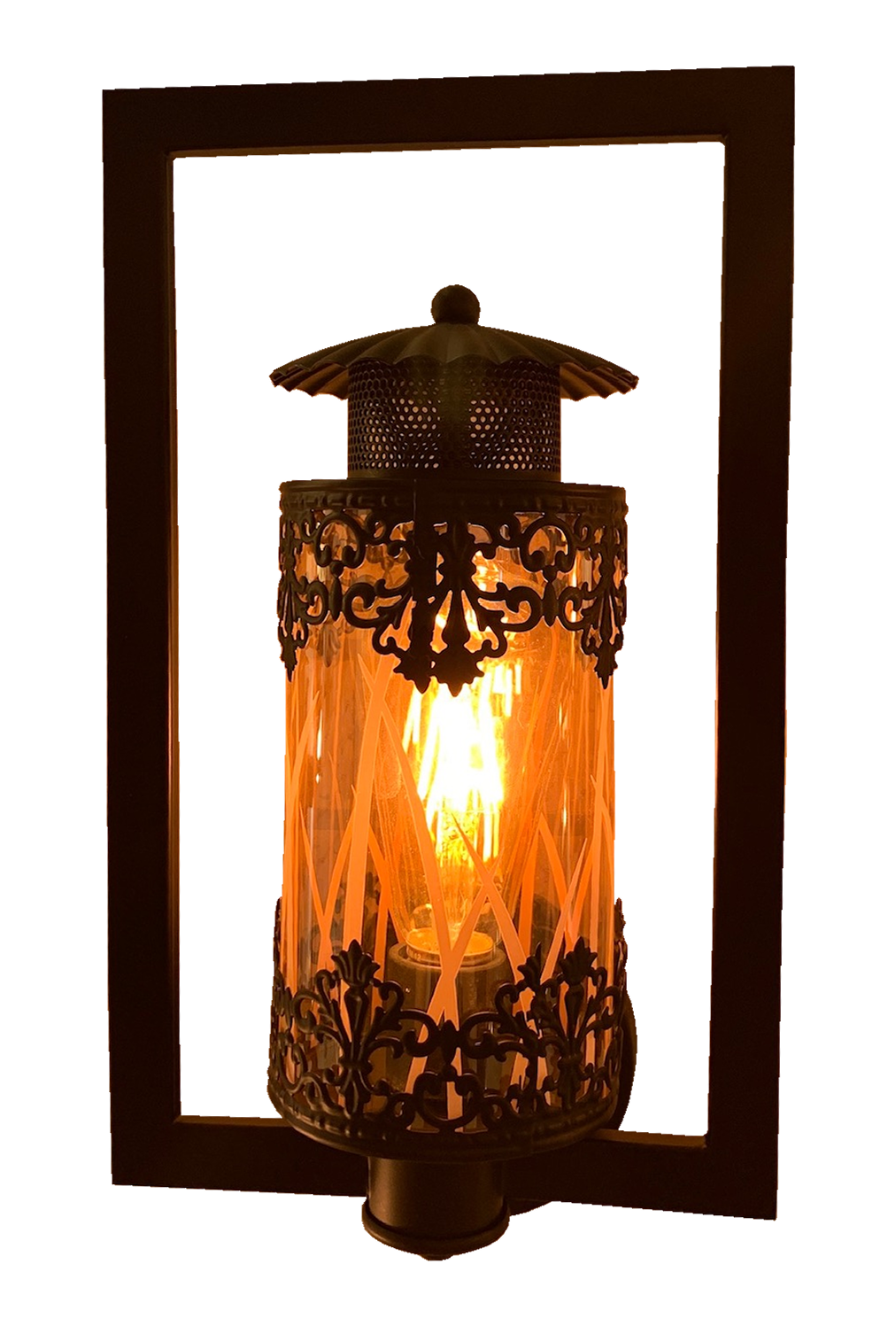 Đèn tường chao dầu 6619/1