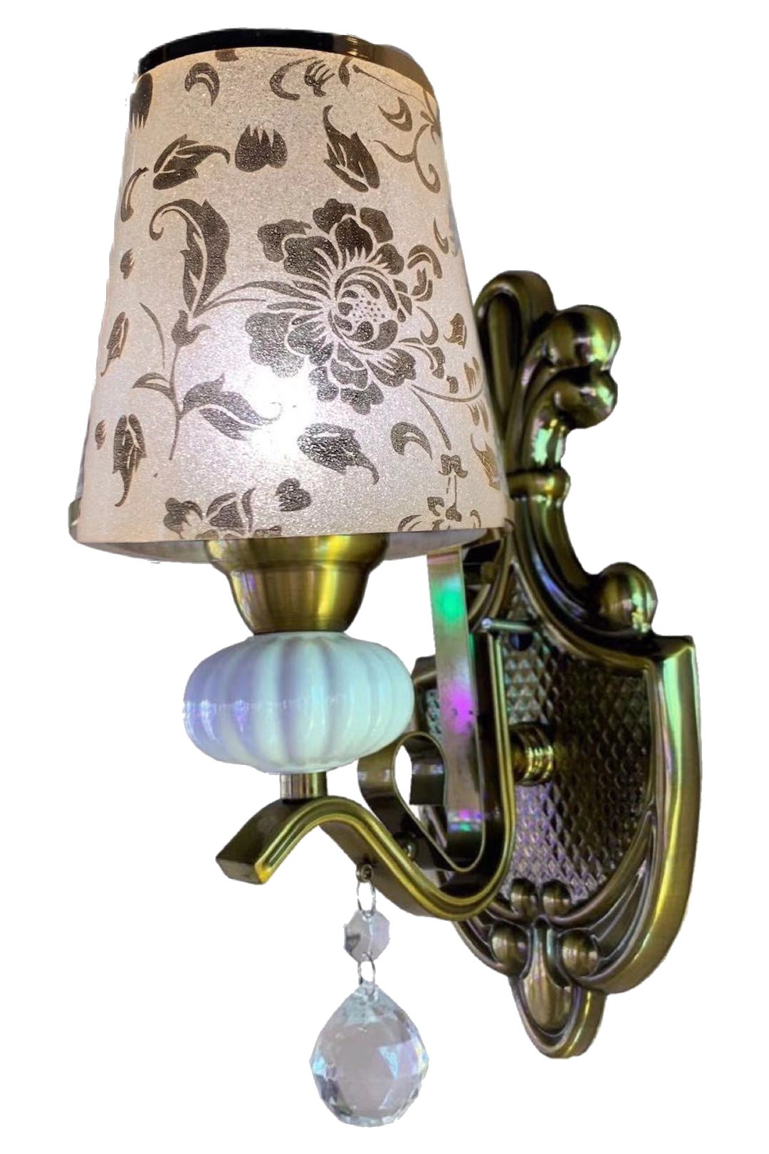 Đèn tường chao mạ 9141/1