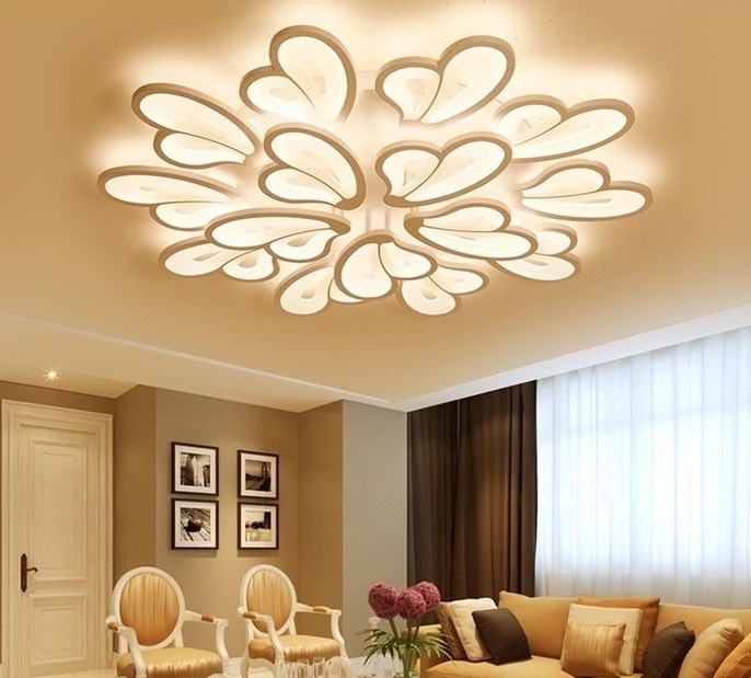 Đèn ốp led cánh hoa 8880/15