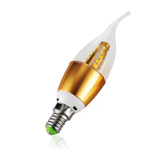 Bóng nến râu E14/5w-râu