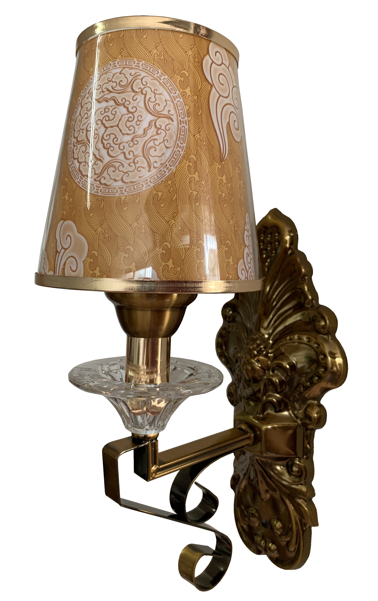 Đèn tường chao da dê 9105/1