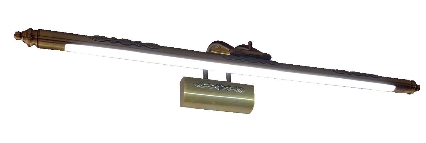 Soi tranh tuýp led mạ đồng 7610L-83cm