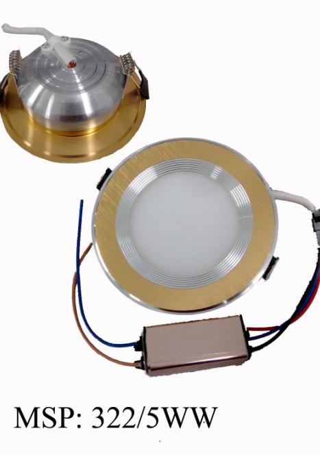 Đèn âm trần Led 5w 3 CĐ-322