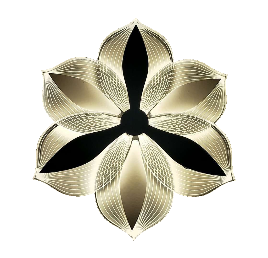 Ốp led cánh hoa (903-1/500)