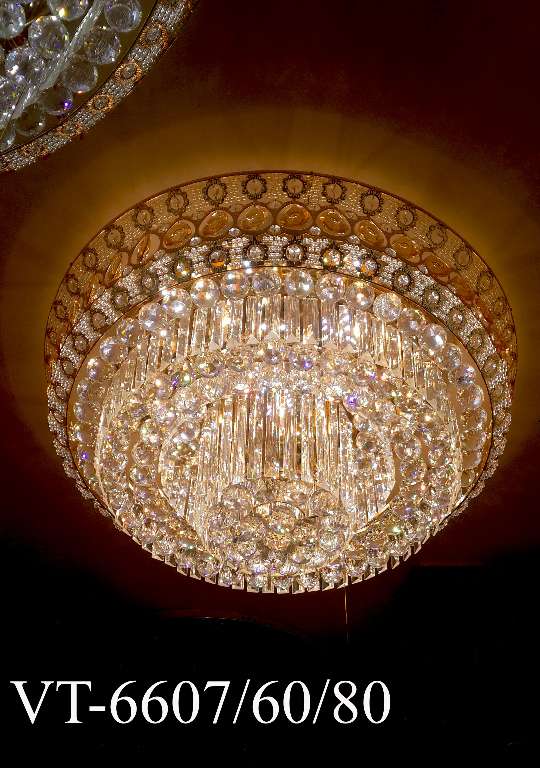 Đèn ốp trần Pha Lê (80cm) - 6607/80