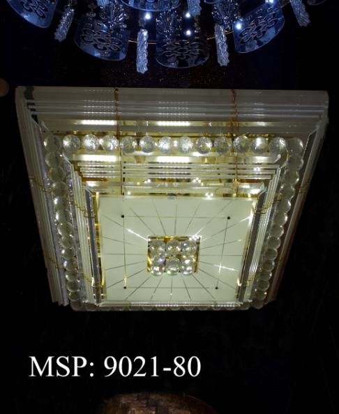 Đèn mâm vuông 80cm-9021