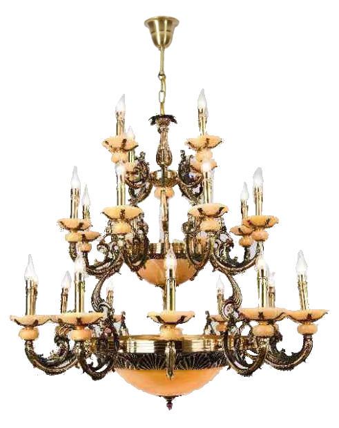 Đèn chùm đồng xịn 1261/24