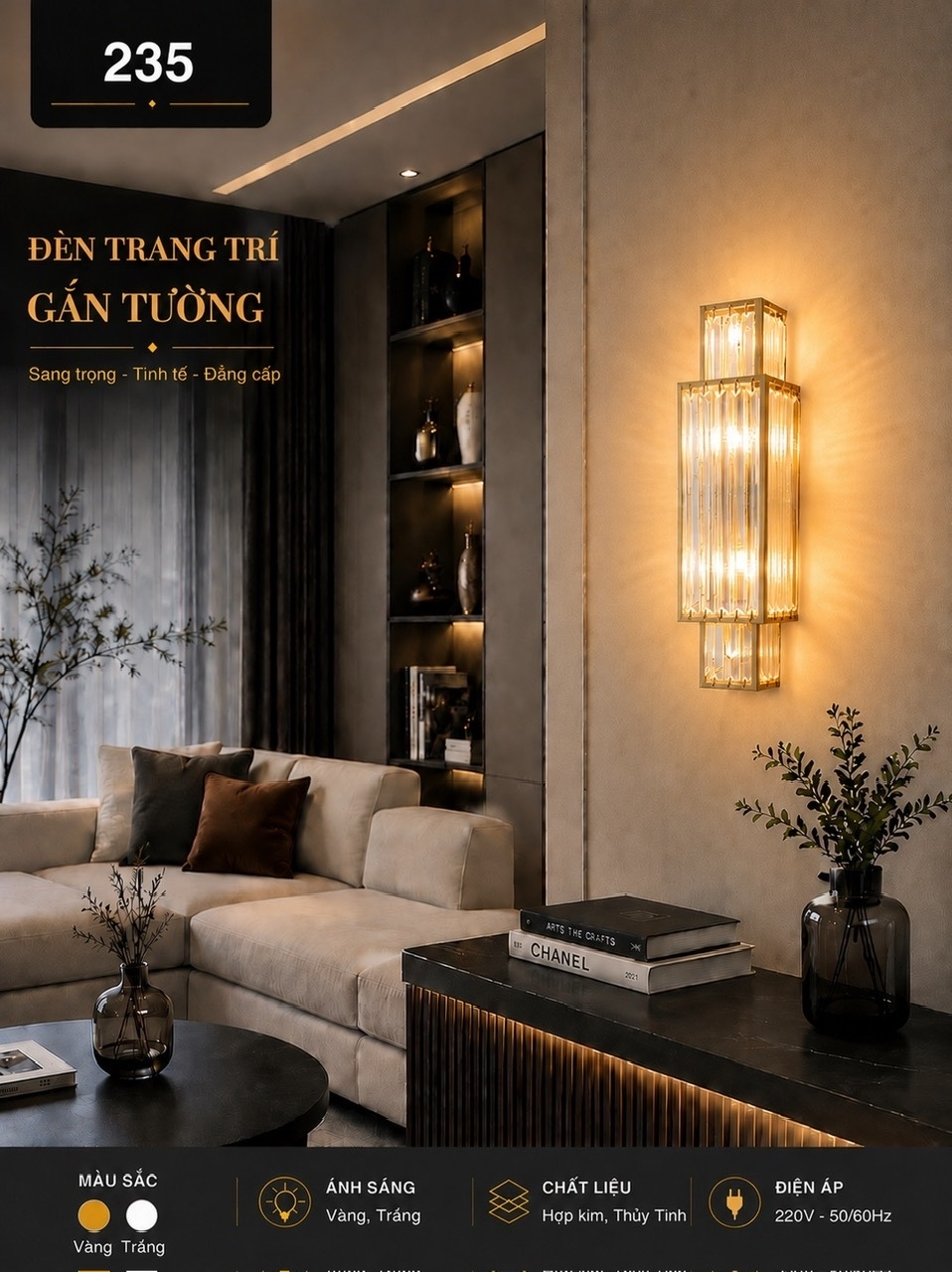 Đèn hắt Fale 235