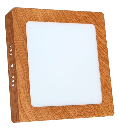 Ốp nổi vuông màu vân gỗ 25w BL25w/GO-1V