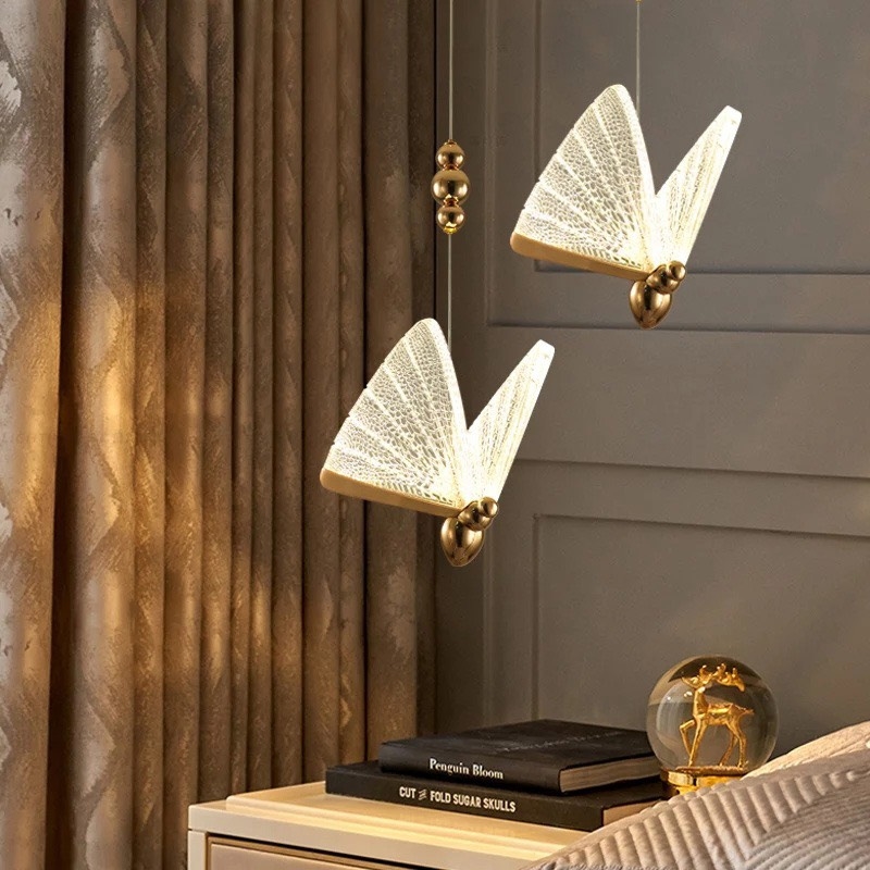 Đèn thả đơn con bướm 190/1P 2.2M