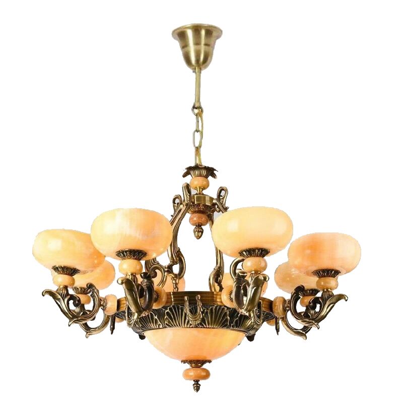 Đèn chùm đồng xịn 1274/8