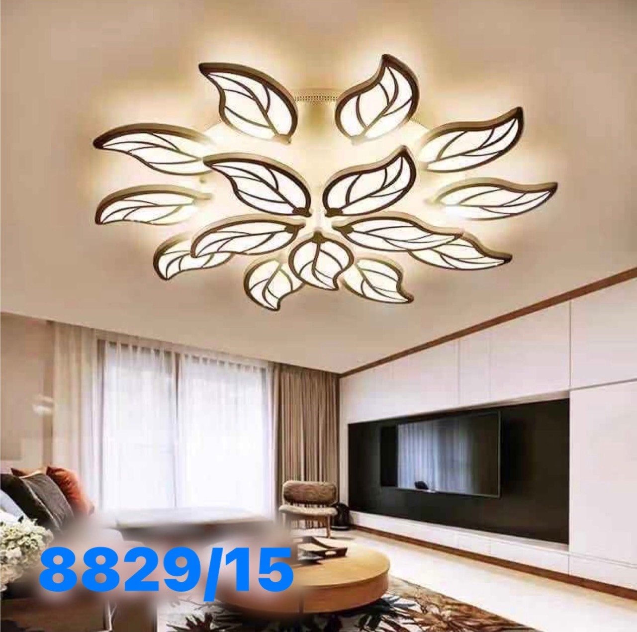 Đèn ốp led cánh hoa 8829/15