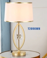 Đèn bàn thân mạ T2096