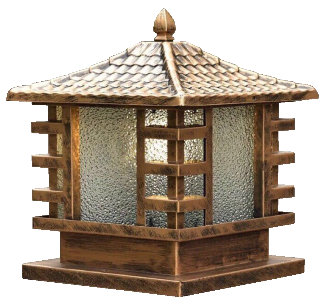 Đèn trụ cổng chữ E 8648/250