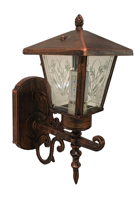 Đèn cột mạ đồng 1309/1