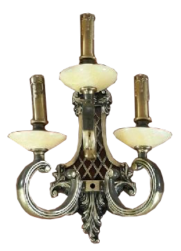 Đèn nến 3 tay đồng xịn 8818/3N