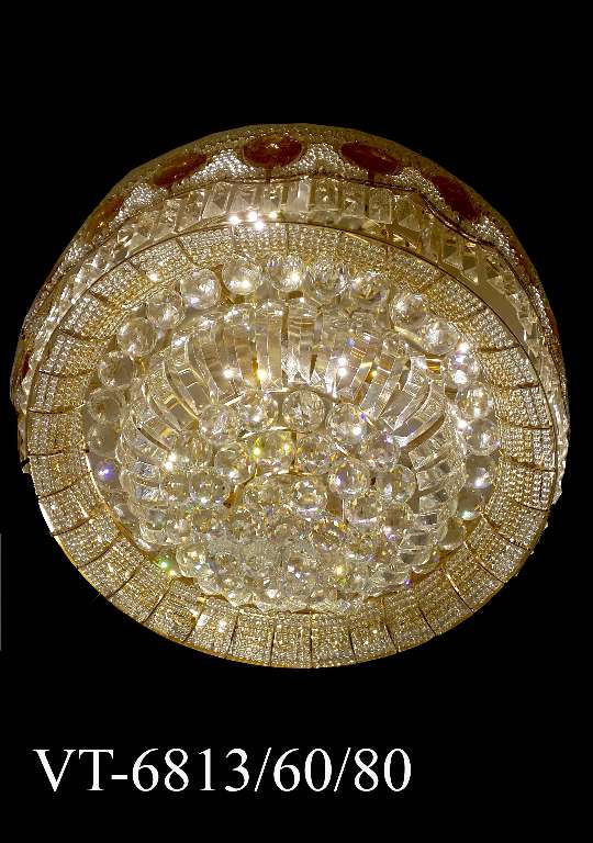 Đèn ốp trần Pha lê (60cm) - 6813/60