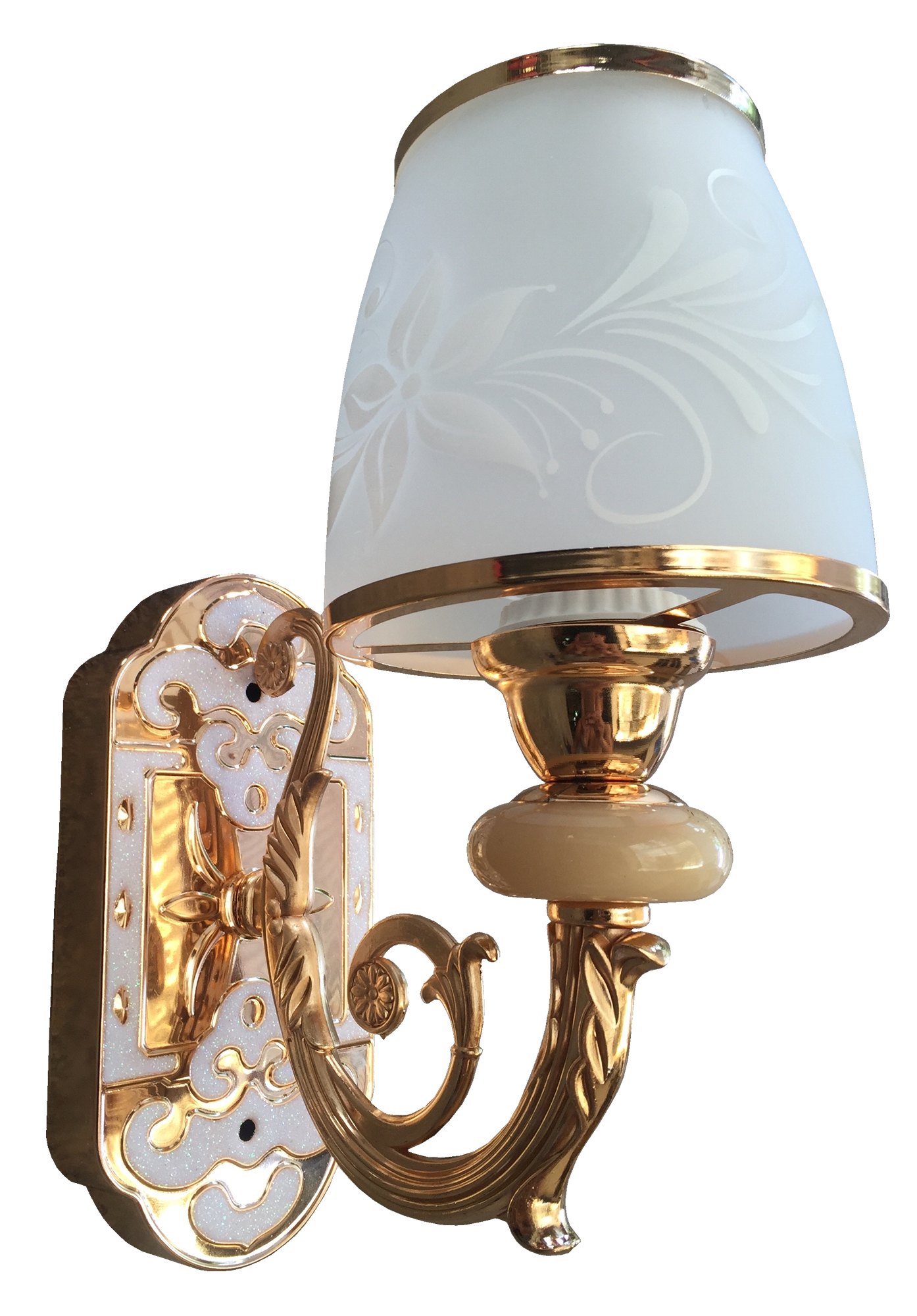 Đèn tường đế mạ vang pháp 8901/1
