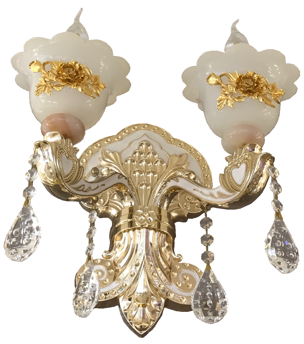 Đèn tường nến sứ 6040/2