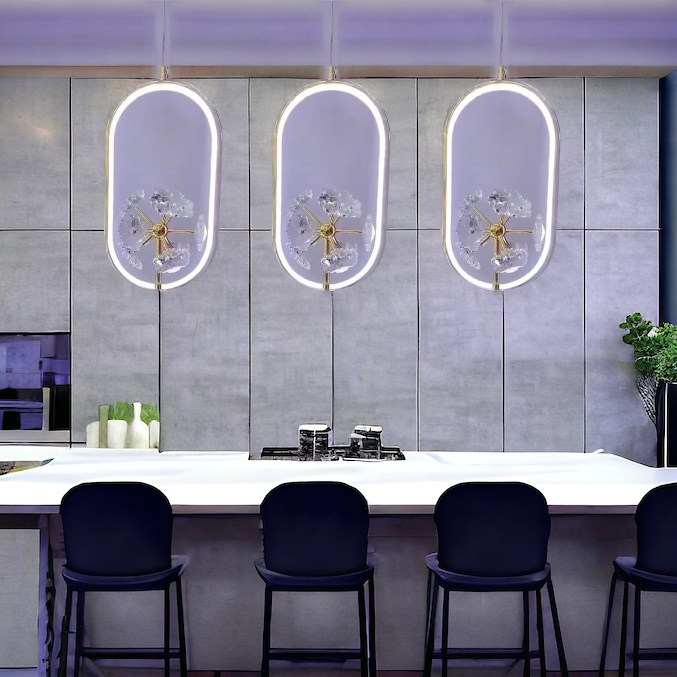 Đèn thả đơn led 2437/1