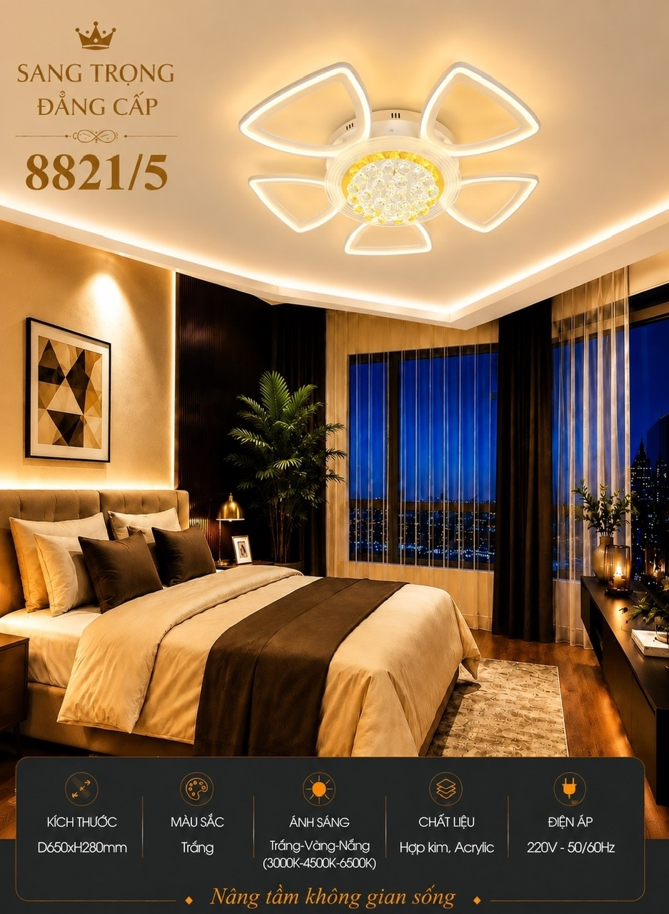 Đèn ốp Led 88821/5