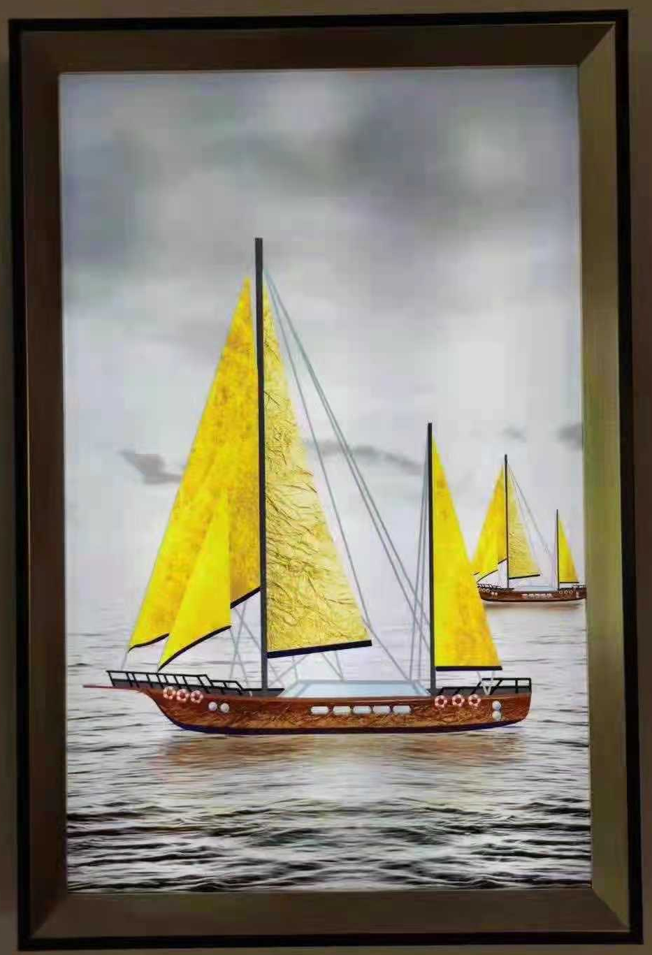Hắt tranh khung mạ A8872S (25x41)