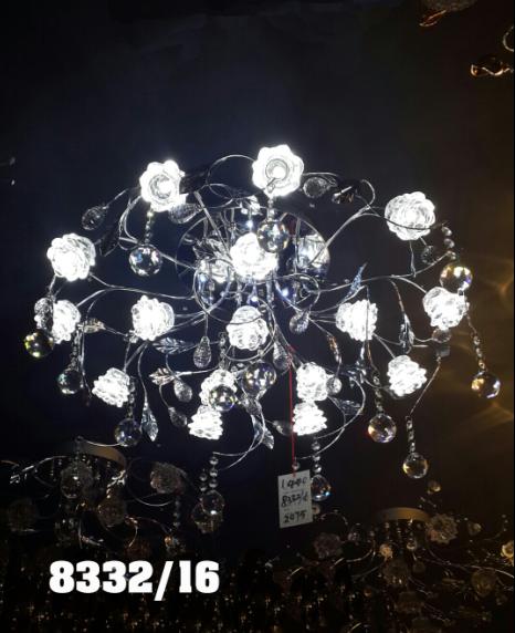Chùm 16 tay bóng kim 8332/16