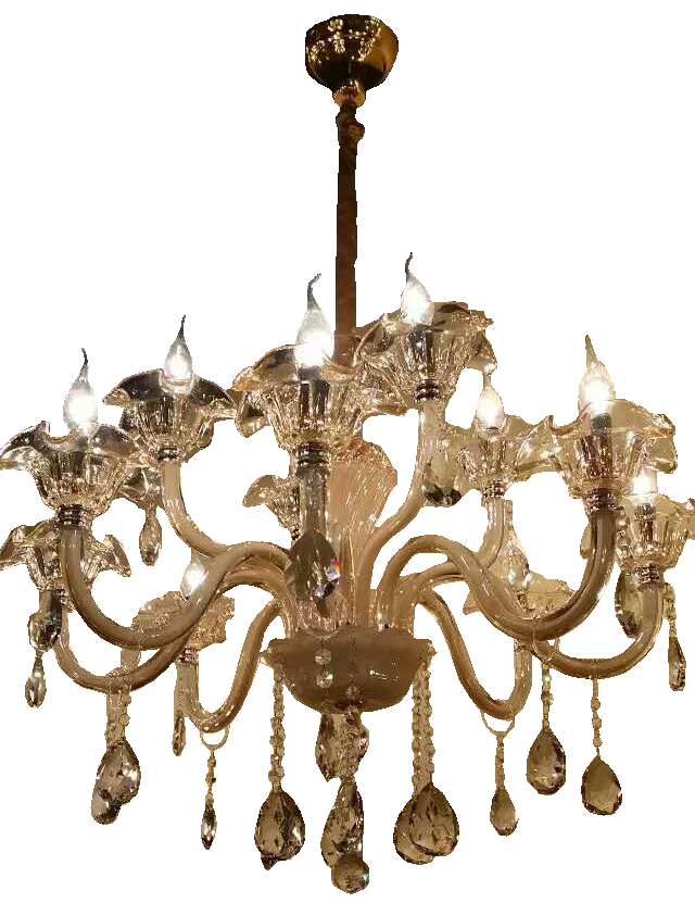 Đèn chùm 12 tay nến sứ 5018/12