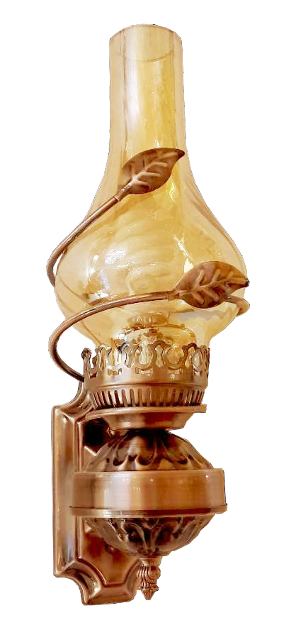 Đèn tường dầu mạ đồng 6233 (6121/1) (40x15x20)cm