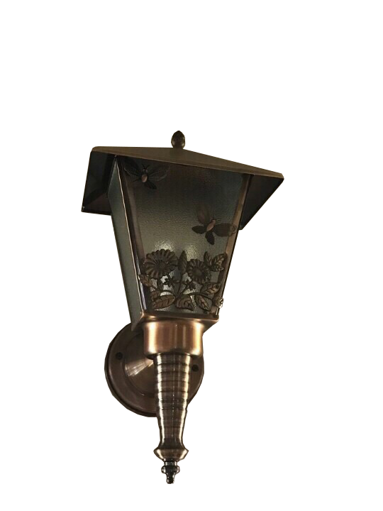 Đèn cột mạ đồng 1521
