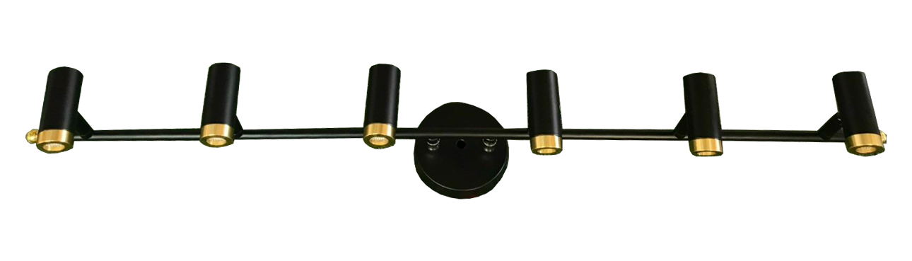Đèn soi tranh led thân đen 6028-6BK