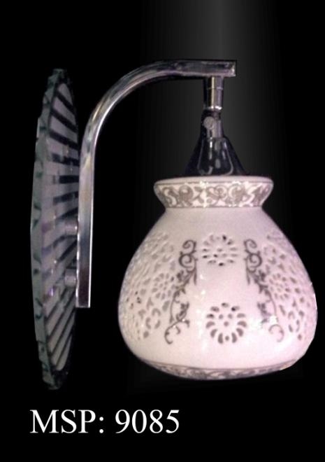 Đèn tường đế Led chao gốm 9085