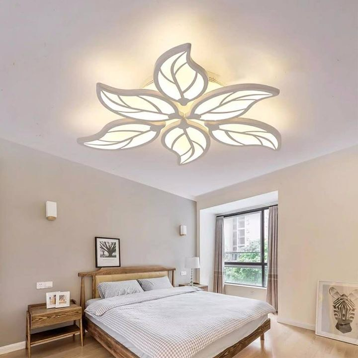 Đèn ốp led cánh hoa 8829/6( có khiển)