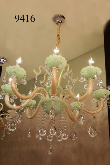 Đèn chùm nến sứ 9416/8