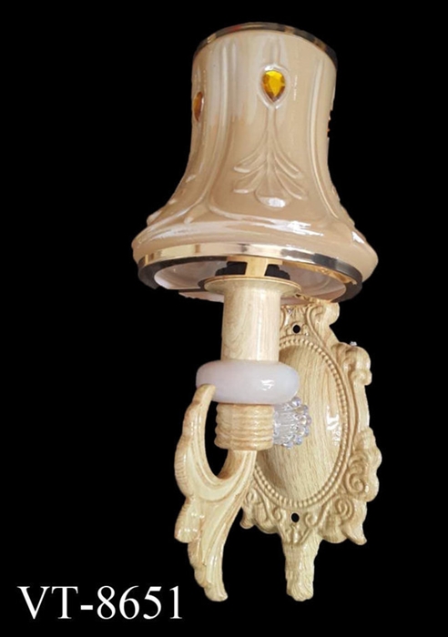 Đèn tường dù tay vân gỗ 8651/1