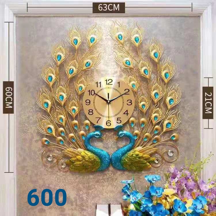 Đồng hồ công mạ 600