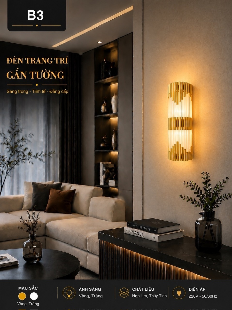 Đèn hắt phale B3