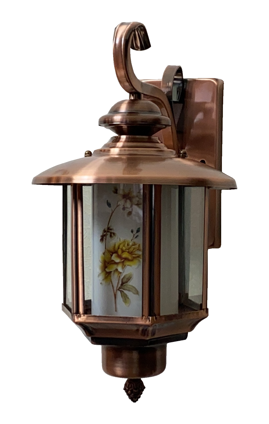 Đèn cột mạ đồng quay xuống 11195/1