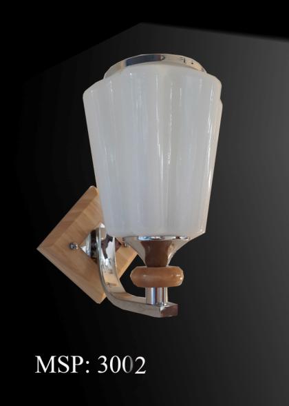 Đèn tường đế gỗ 3002