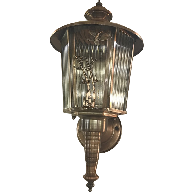 Đèn cột mạ đồng 1535/1