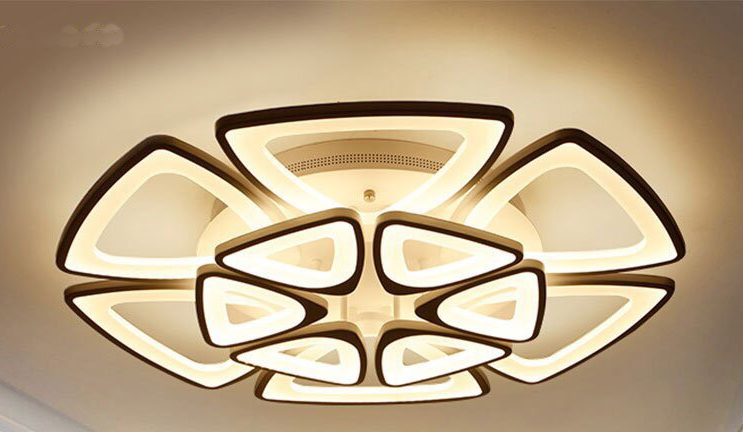 Đèn ốp led cánh hoa 8882/12(R800xH100)
