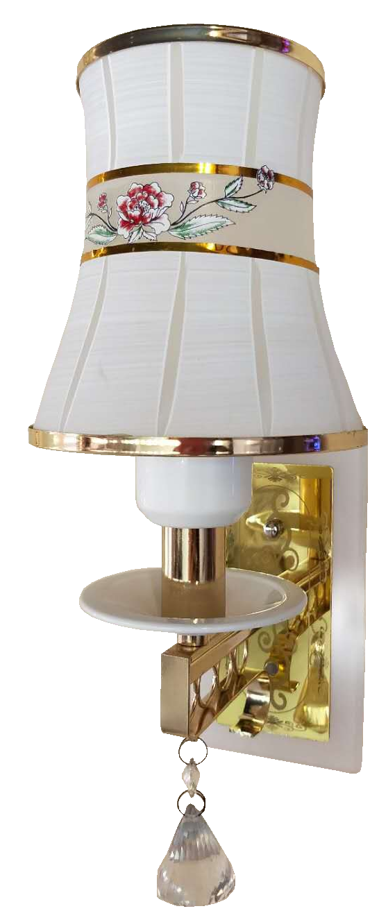 Đèn tường chao vuông đế aganit 8762/1