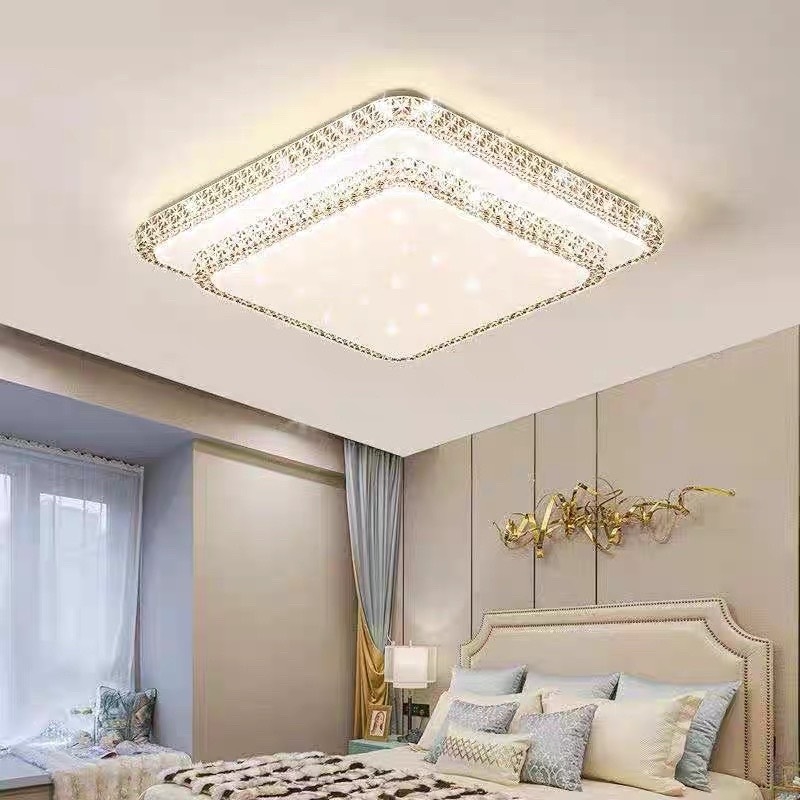Ốp trần phòng ngủ  vuông S001/50*50