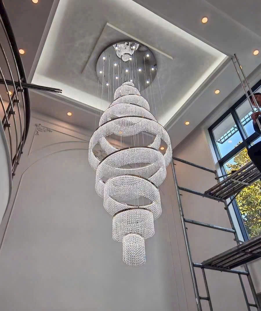 Đèn chùm phale thông tầng 6070/800*1800