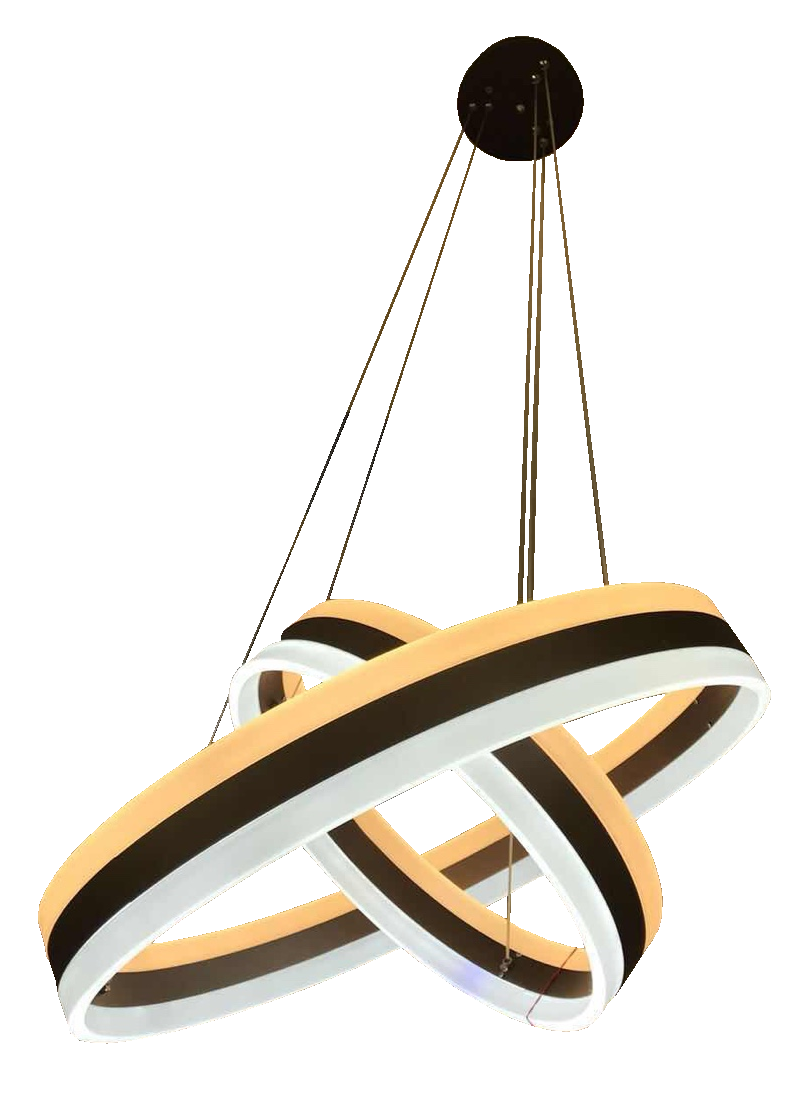 Đèn thả 2 vòng led (60cm + 40cm) 1998/2