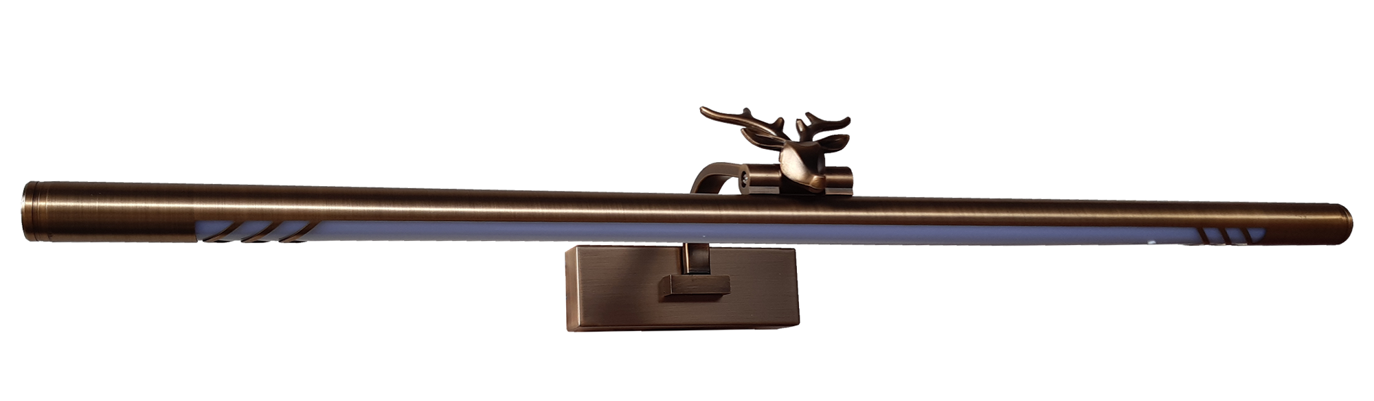 Đèn soi tranh bút mạ đồng 52cm 5002/30w