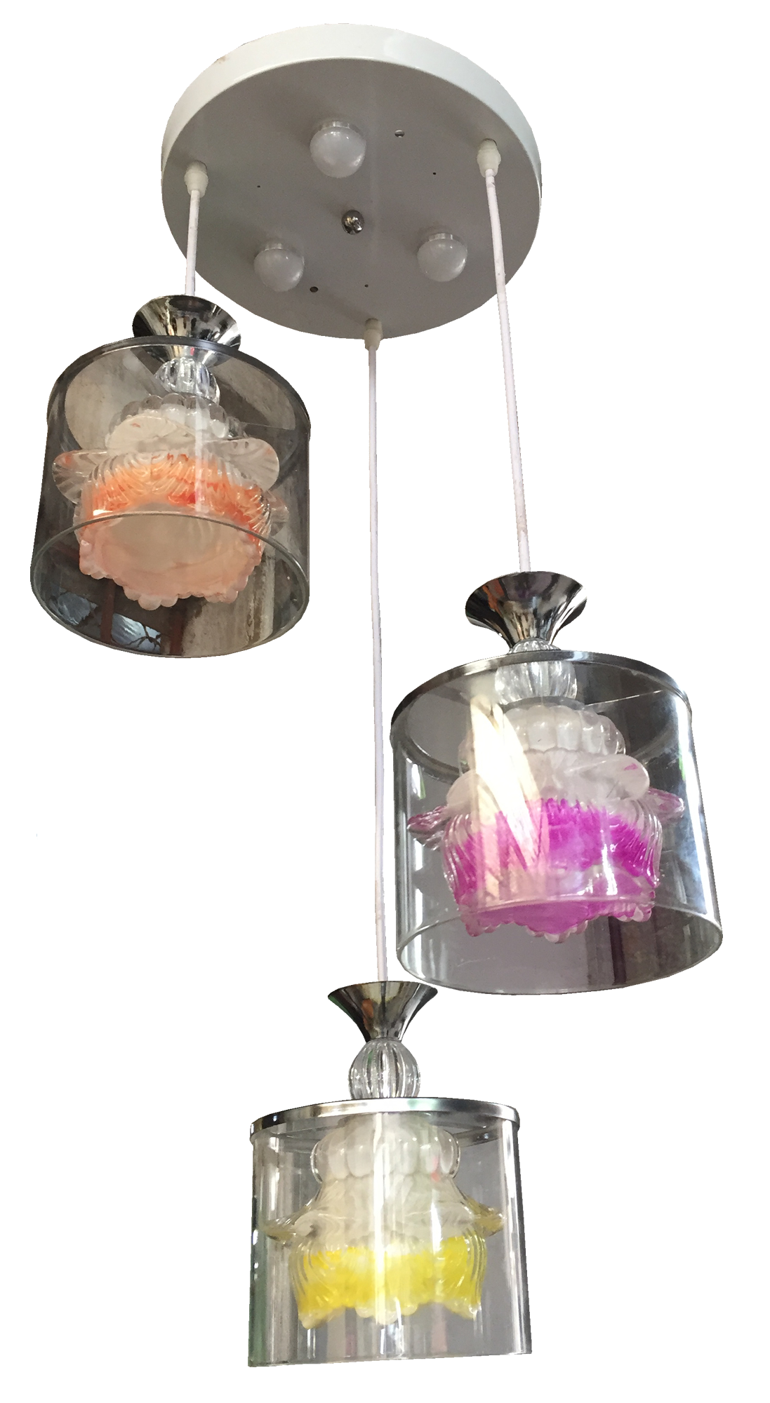 Đèn thả 3 treo hạt 5026/3