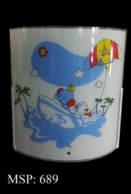 Đèn hắt thủy tinh H689
