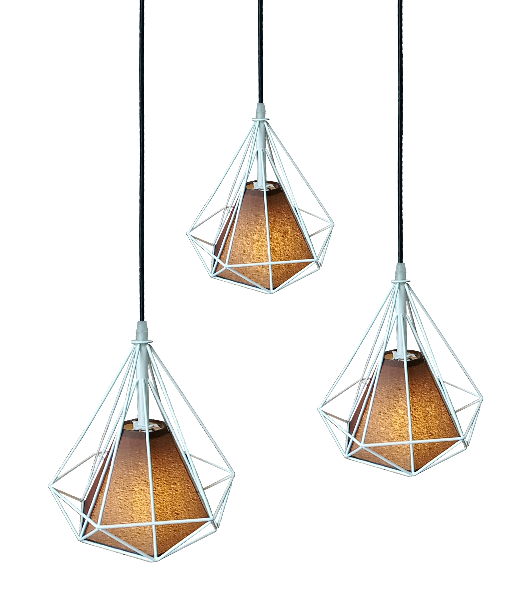 Đèn thả 3 kim cương trắng 8276/3